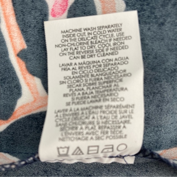 CAbi Aurora Maxi Length Dress Halter Smocked Adjustable Straps Pockets Print 6 - Picture 11 of 13